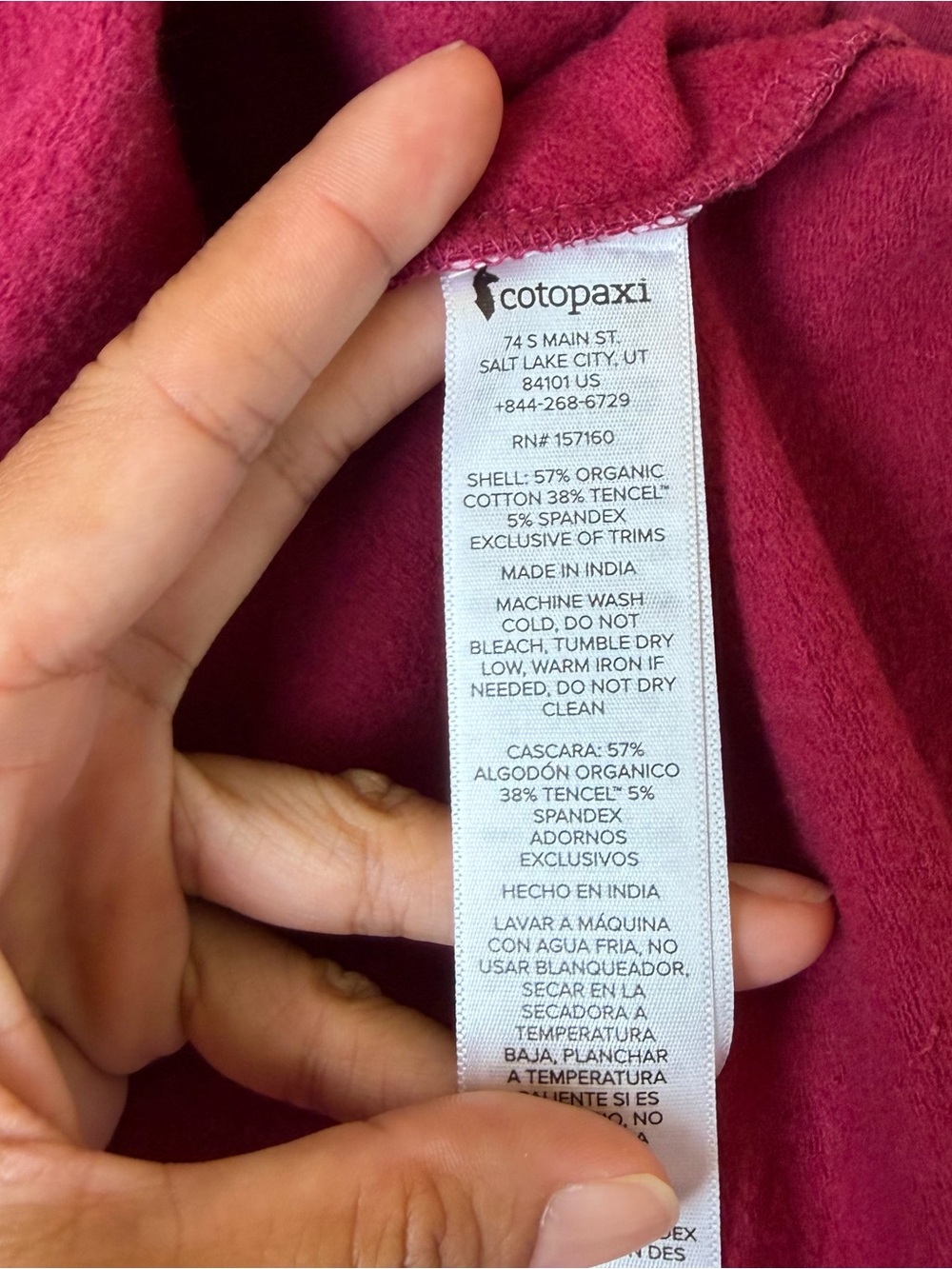 Cotopaxi Bandera Organic Sweatshirt - Picture 9 of 9